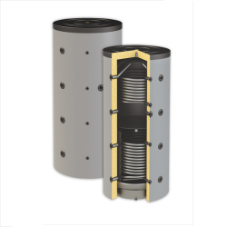 Буферен съд SUNSYSTEM SPBM R2 С ДВЕ СЕРПЕНТИНИ